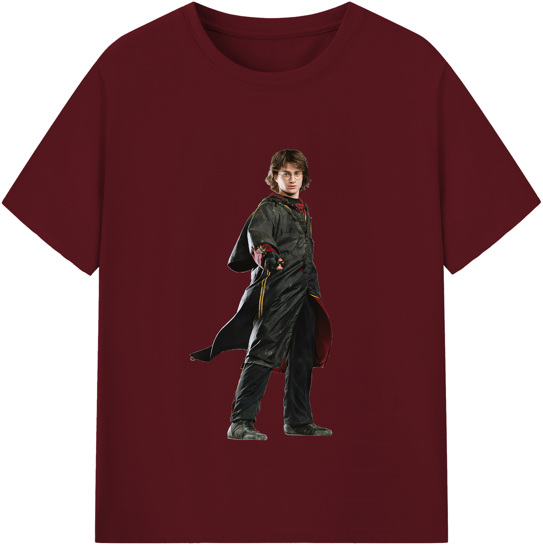 （画像用） Harry Potter ハリー・ポッターシリーズ 綿100％半袖Tシャツ（フロントプリント）